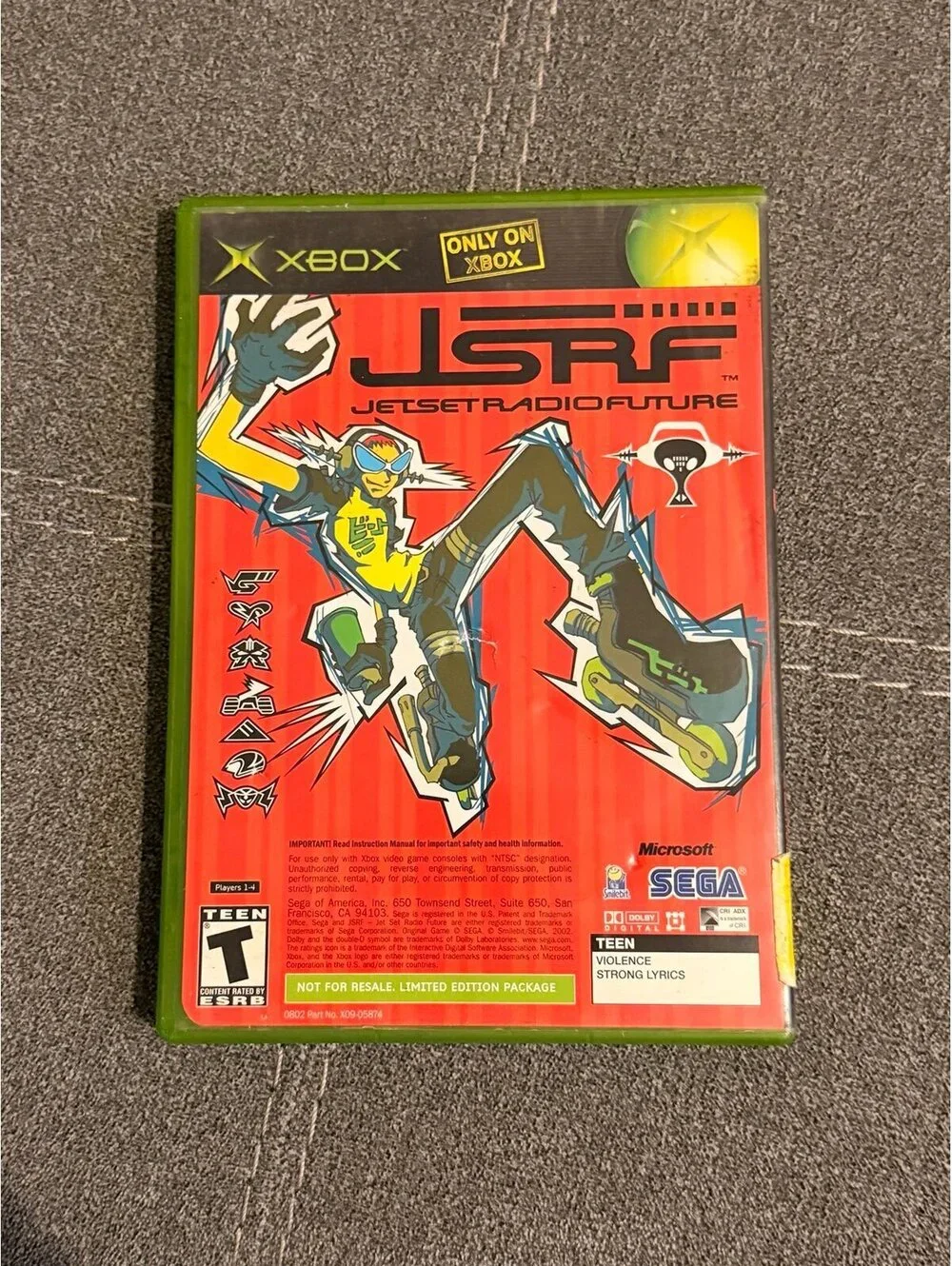 Sega GT 2002 & JSRF for Xbox